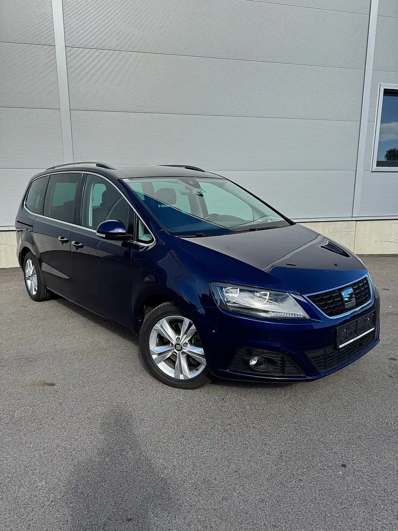 SEAT Alhambra Xcellence 2,0 TDI DSG Bleu - 2