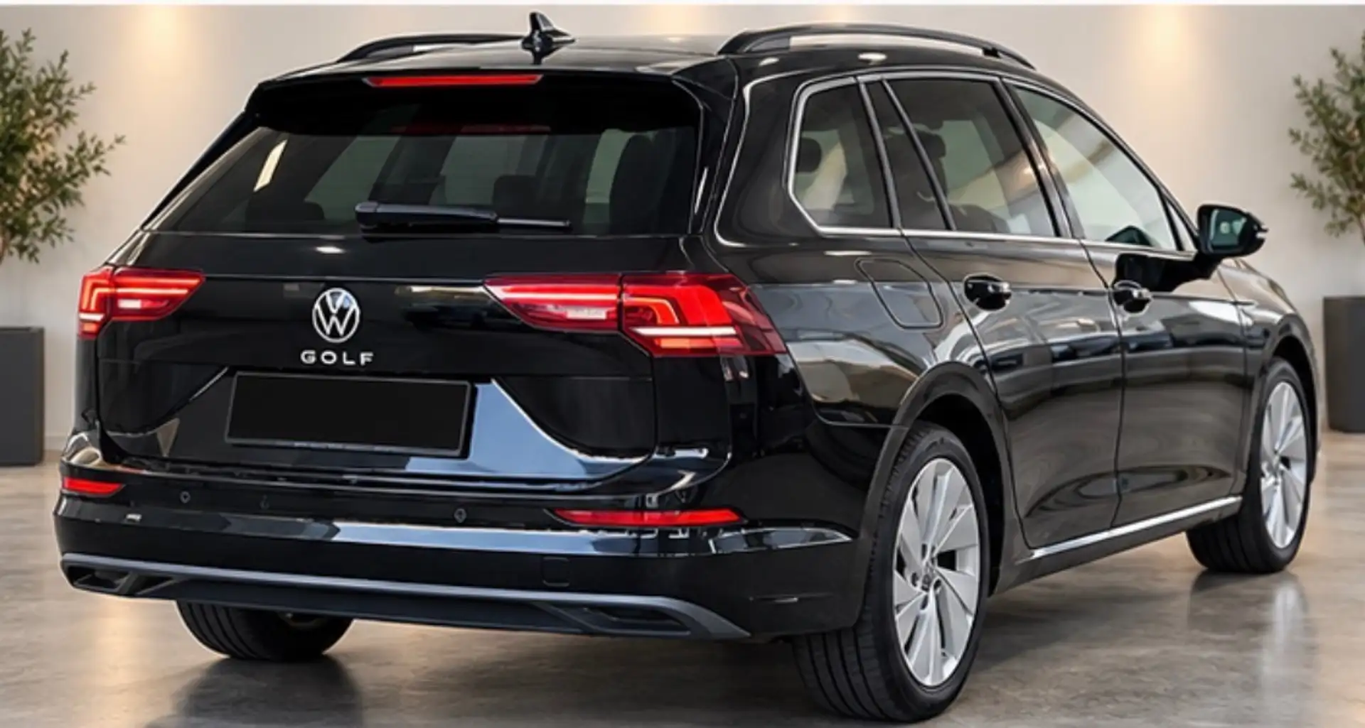 Volkswagen Golf Variant 2.0 TDI 110 kW Life Schwarz - 2