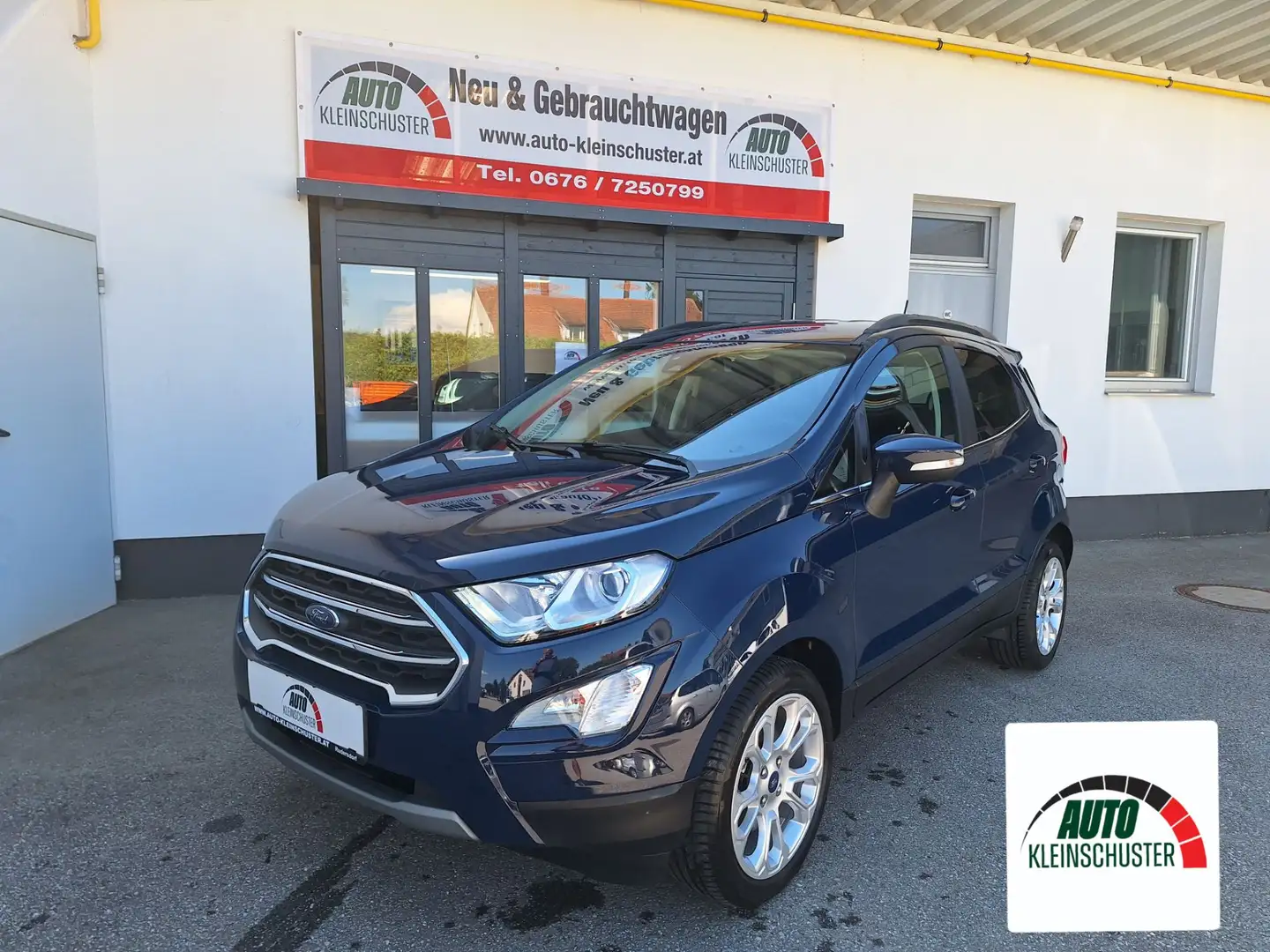 Ford EcoSport 1,0 EcoBoost Titanium Azul - 1