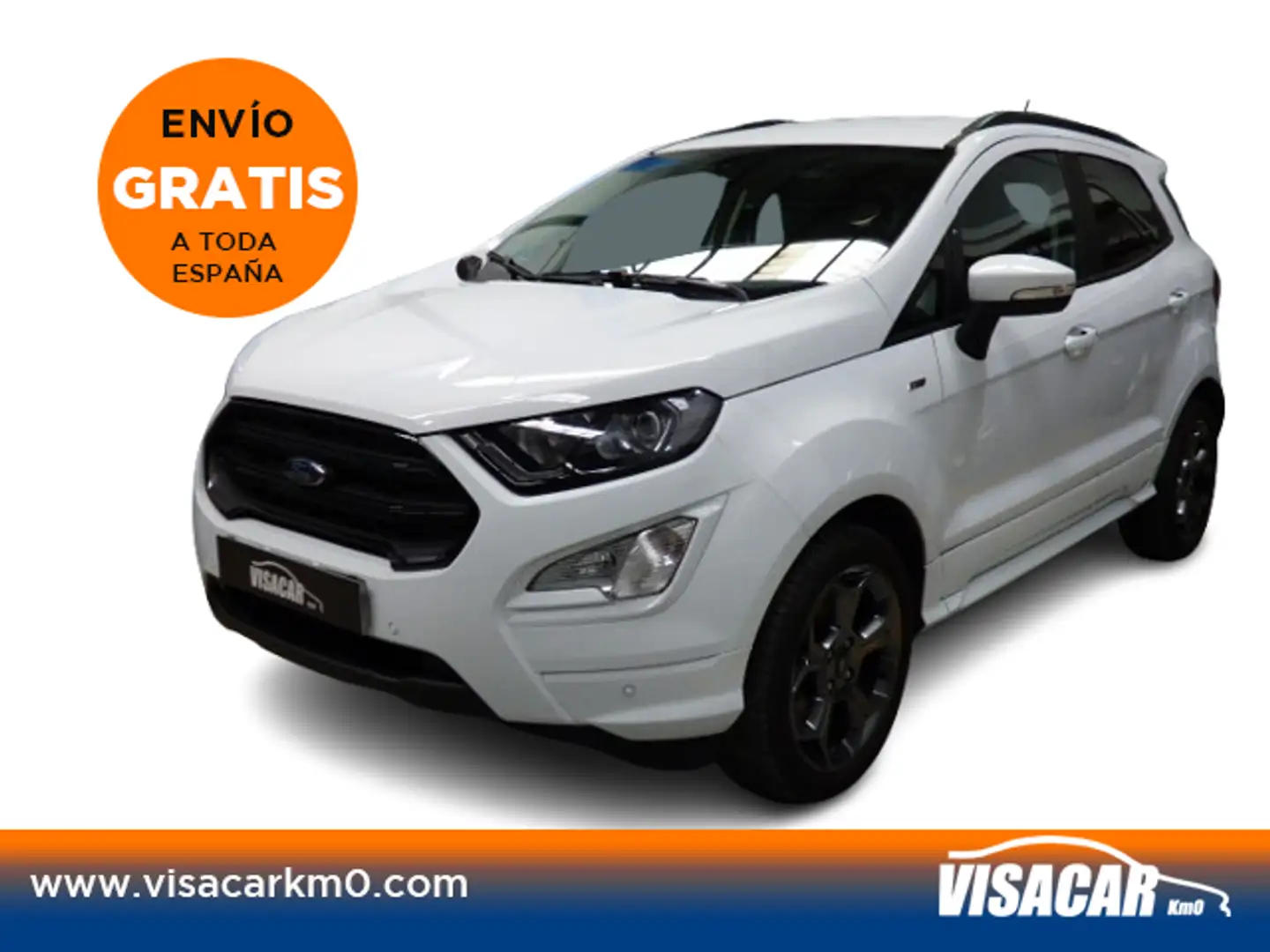 Ford EcoSport 1.0 EcoBoost ST Line 125 Blanco - 1