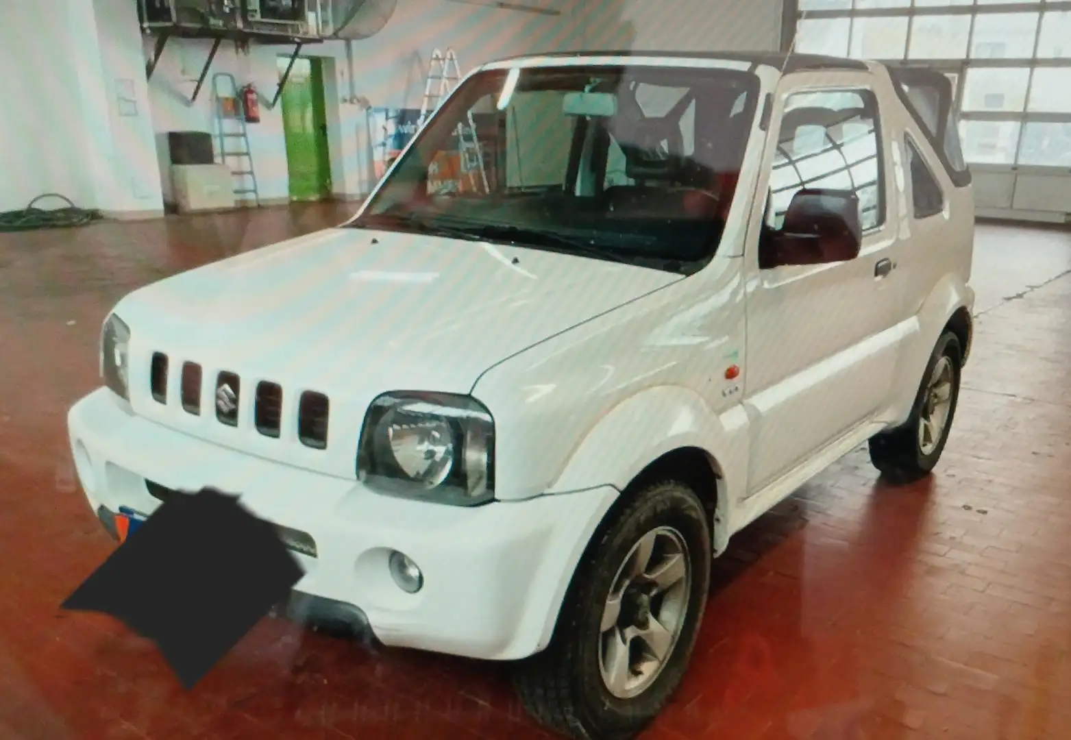 Suzuki Jimny cabrio 1,3 Bianco  con CLIMA introvabile In arrivo Bianco - 1