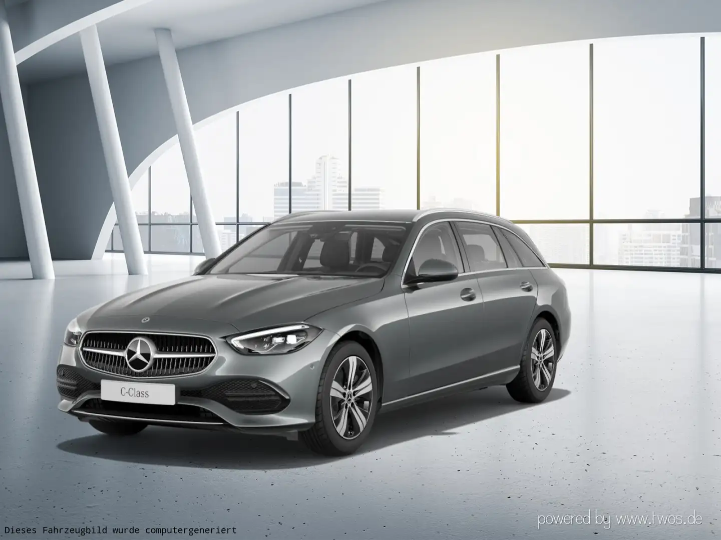 Mercedes-Benz C 200 C 200 T Ava Assistenz-Paket RüKam Spiegelpaket Grau - 2