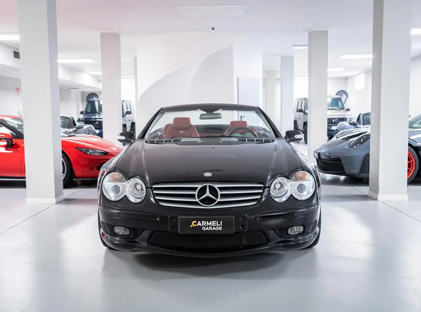 Mercedes-Benz SL 55 AMG IVA ESPOSTA-NO SUPER BOLLO–SEDILI CLIMATIZZATI Nero - 2