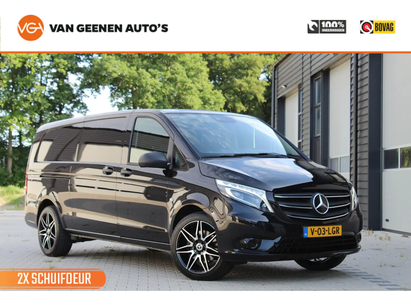 Mercedes-Benz Vito 114 CDI Extra Lang L3 | LED | Leder Zwart - 1