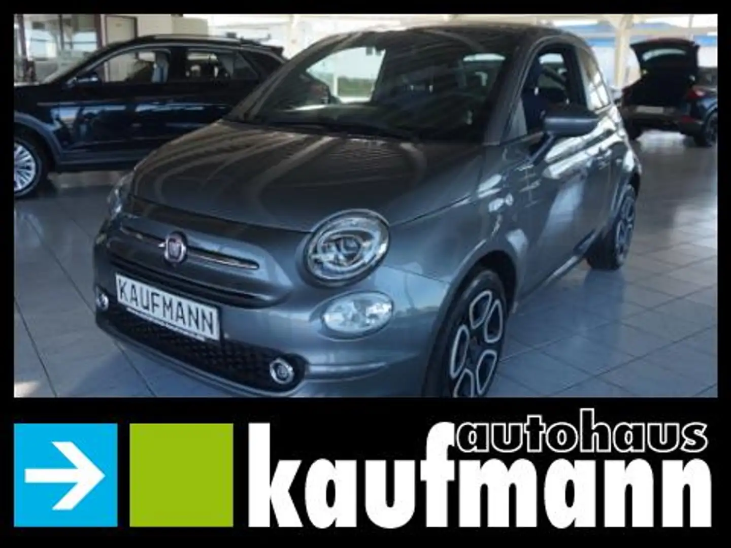Fiat 500 500 1,0 MHD CLUB UCONNECT PDC KLIMAAUTOMATIK NSW Grau - 1