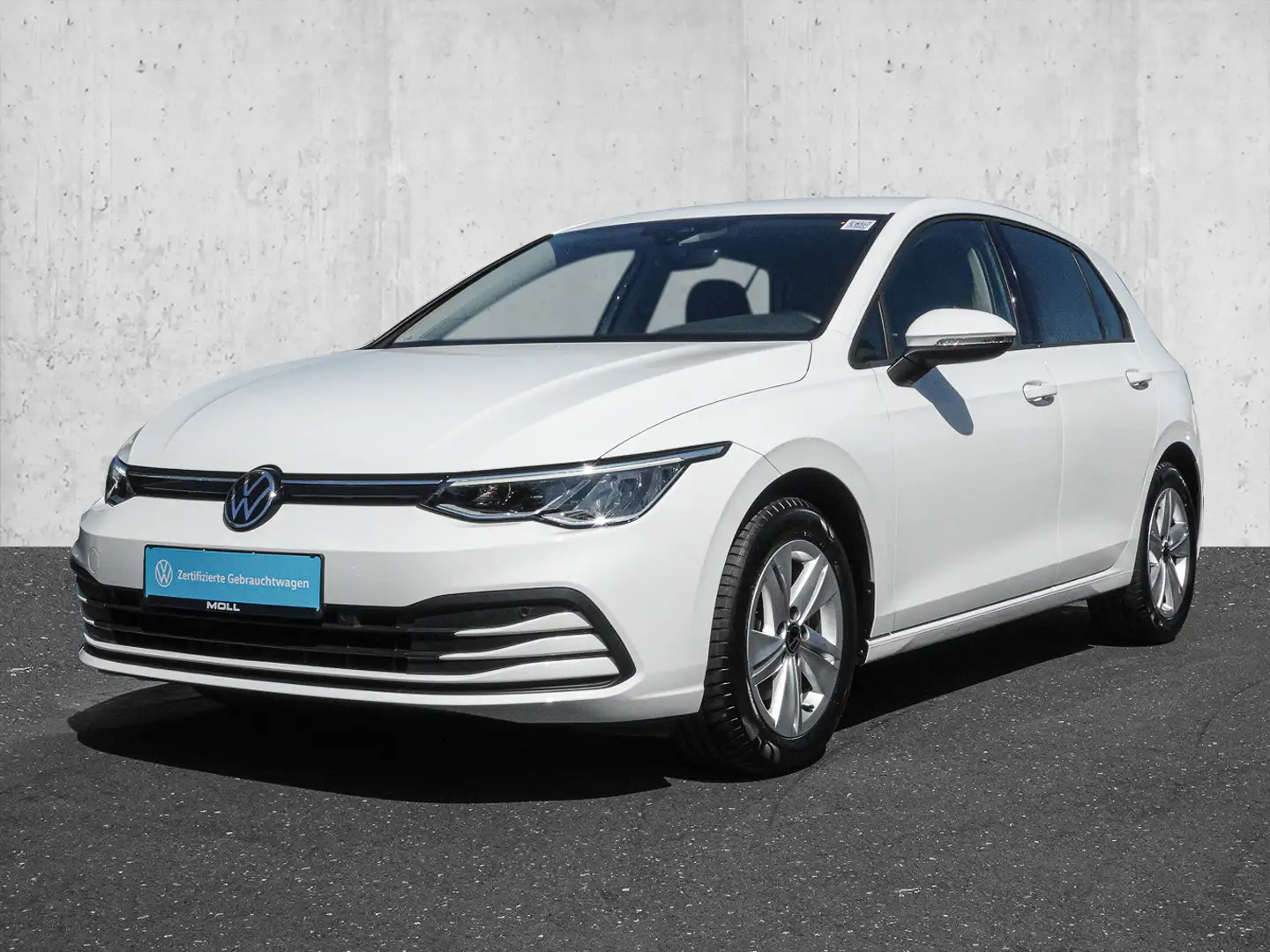 Volkswagen Golf 1.5 TSI Life ACC KLIMAA. LED LM NAVI PDC Weiß - 2