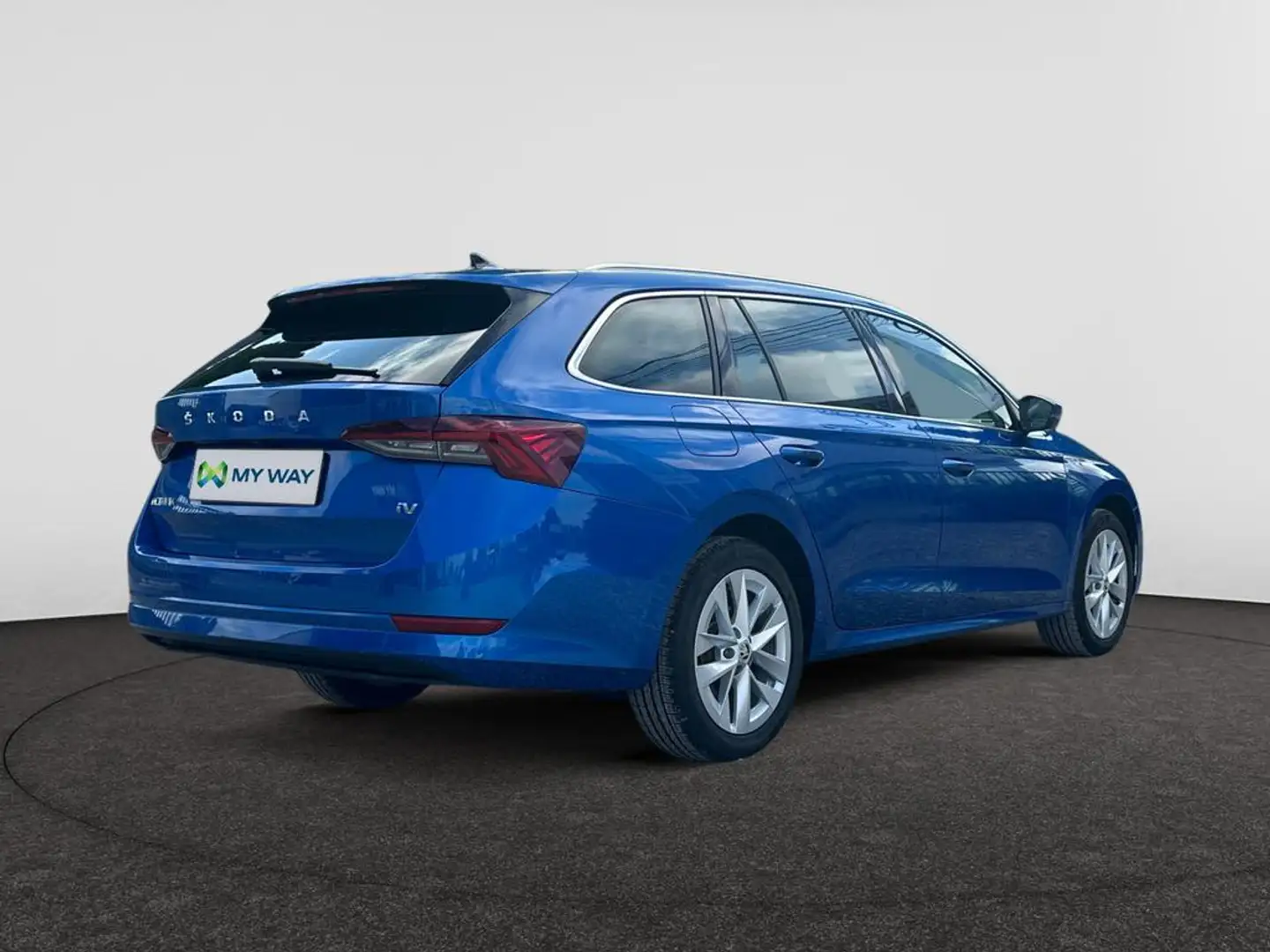 Skoda Octavia Octavia Combi Clever 1.4 TSI iV 150kW (204ch) DSG6 Bleu - 2