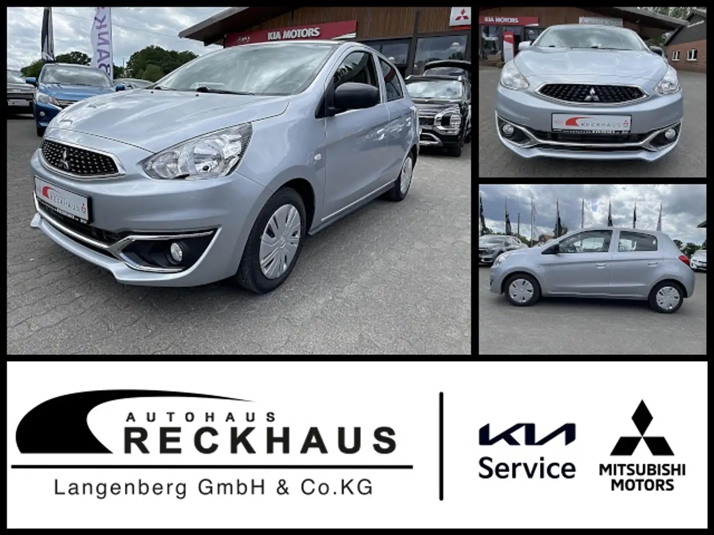 Mitsubishi Space Star Edition 100 1,0l MIVEC M/T Klima Fenster el. Silber - 1