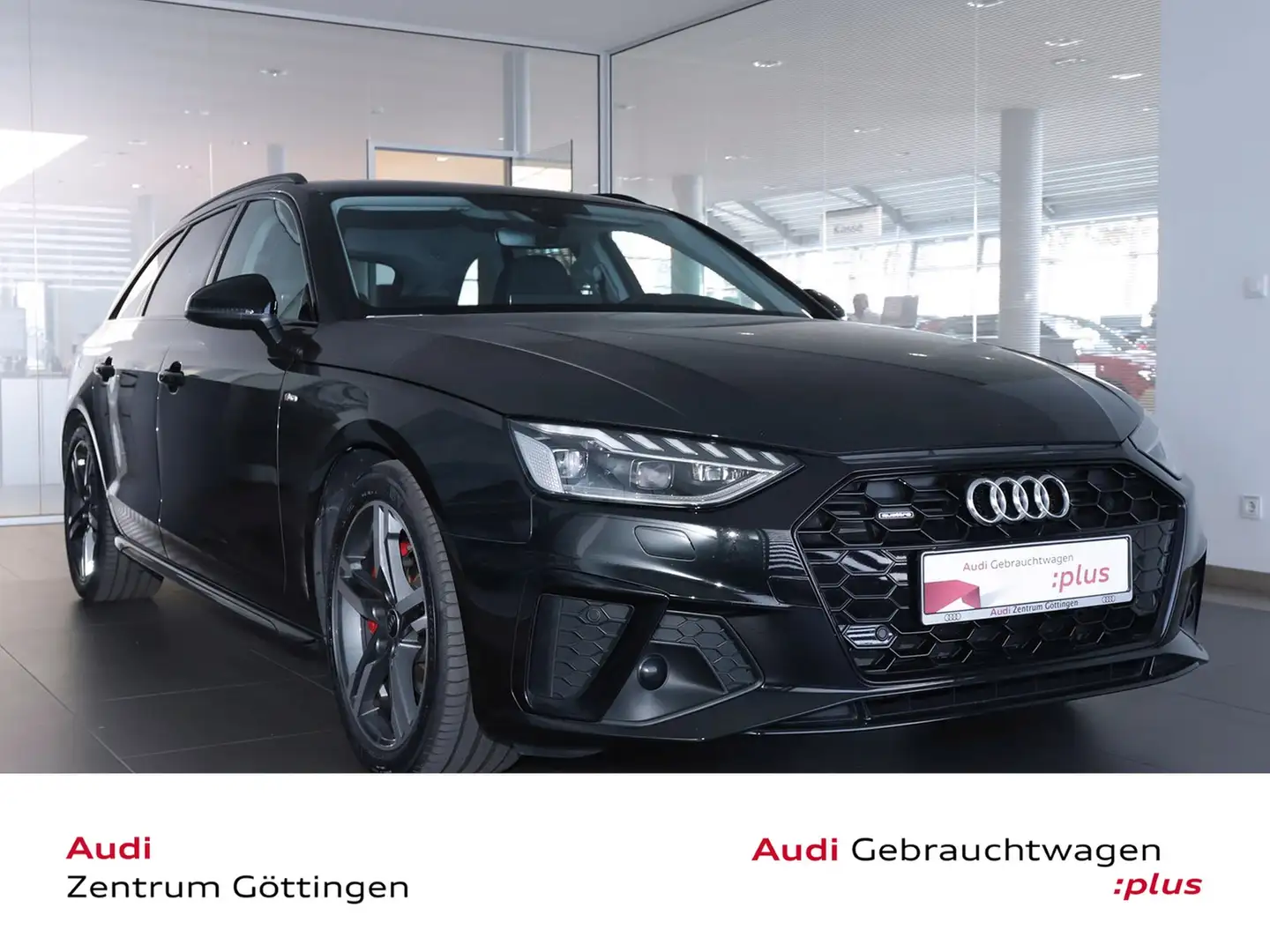 Audi A4 Avant S line 40 TDI qu. S tr. +MATRIX+B&O+AHK Schwarz - 2