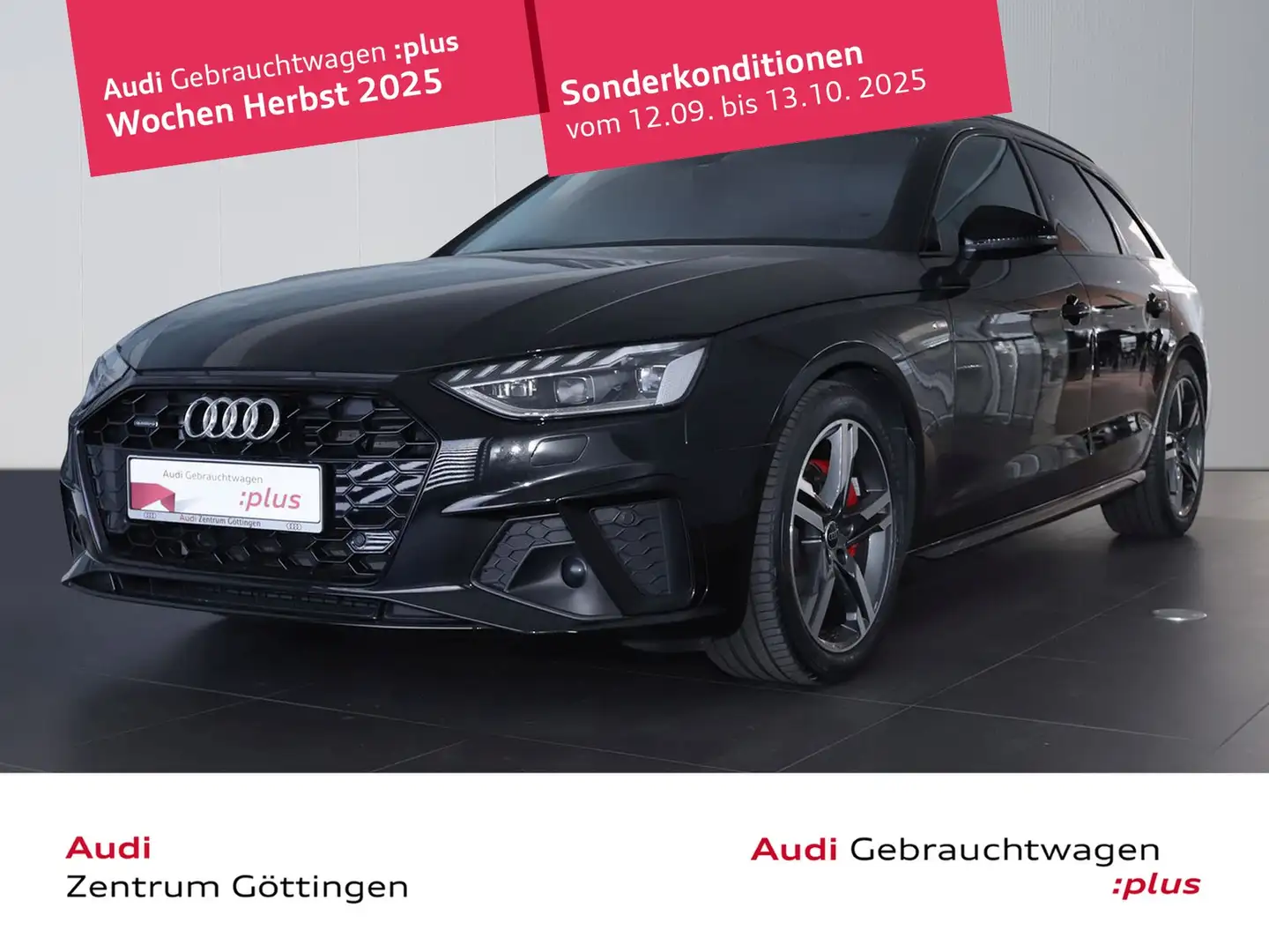 Audi A4 Avant S line 40 TDI qu. S tr. +MATRIX+B&O+AHK Schwarz - 1