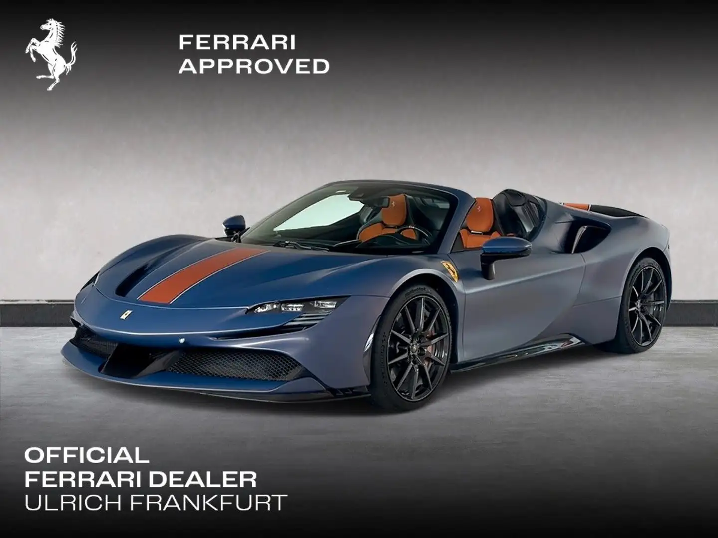Ferrari SF90 Spider Assetto Fiorano *Ferrari Frankfurt* Blau - 1