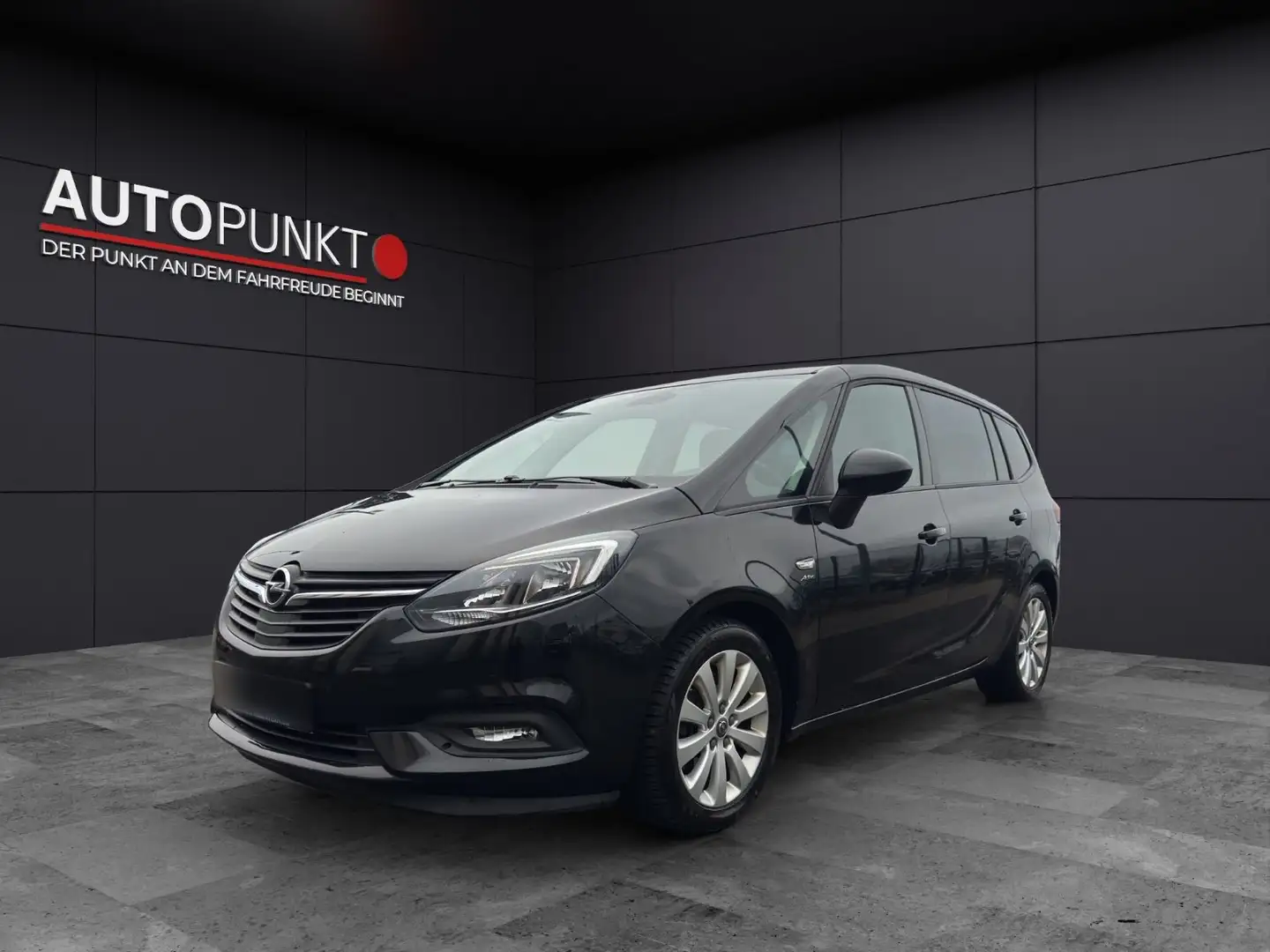 Opel Zafira TOURER ACTIVE 2.0CDTI 7SITZE NAVI LED TÜV Schwarz - 2