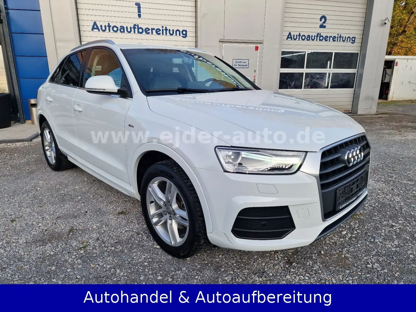 Audi Q3 1.4 TFSI sport S-LINE *AUTOMATIK*RENTNER*TOP* Weiß - 2