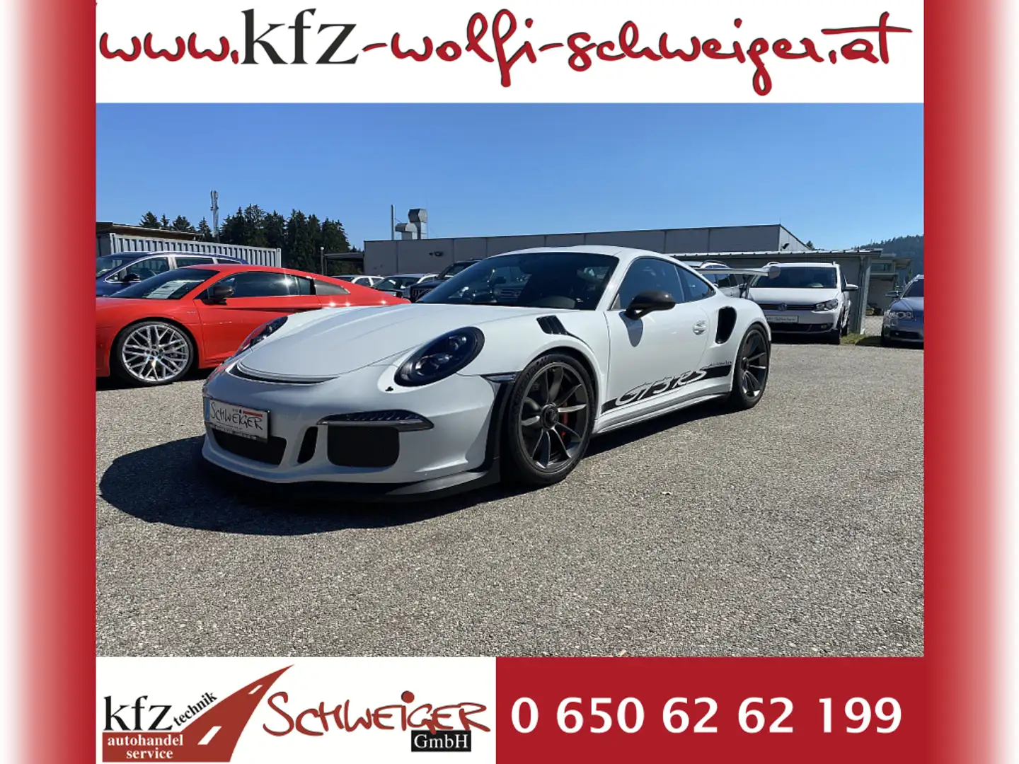 Porsche 911 GT3 RS Coupé DSG Weiß - 1