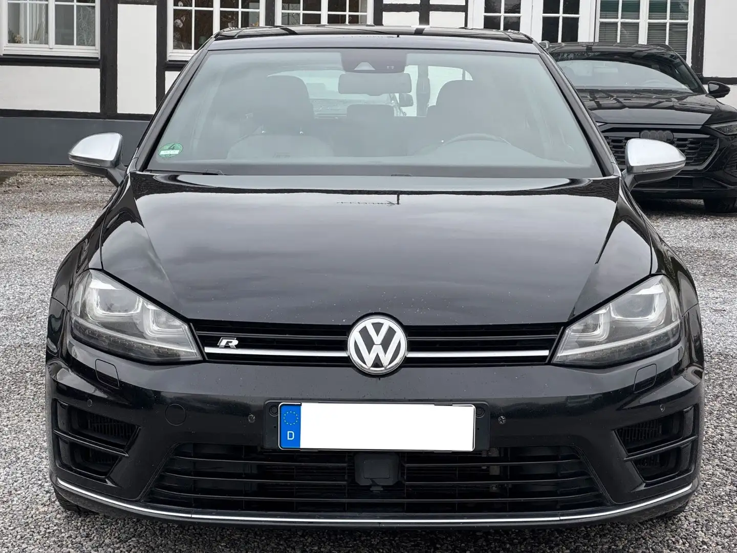 Volkswagen Golf VII R BMT 4Motion *2.Hand*Scheckheft* Zwart - 2