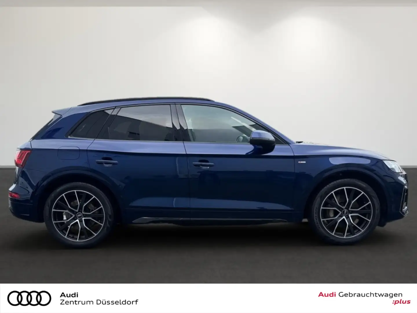 Audi Q5 S line 55 TFSI e quattro PANO MATRIX AHK HUD Blau - 2