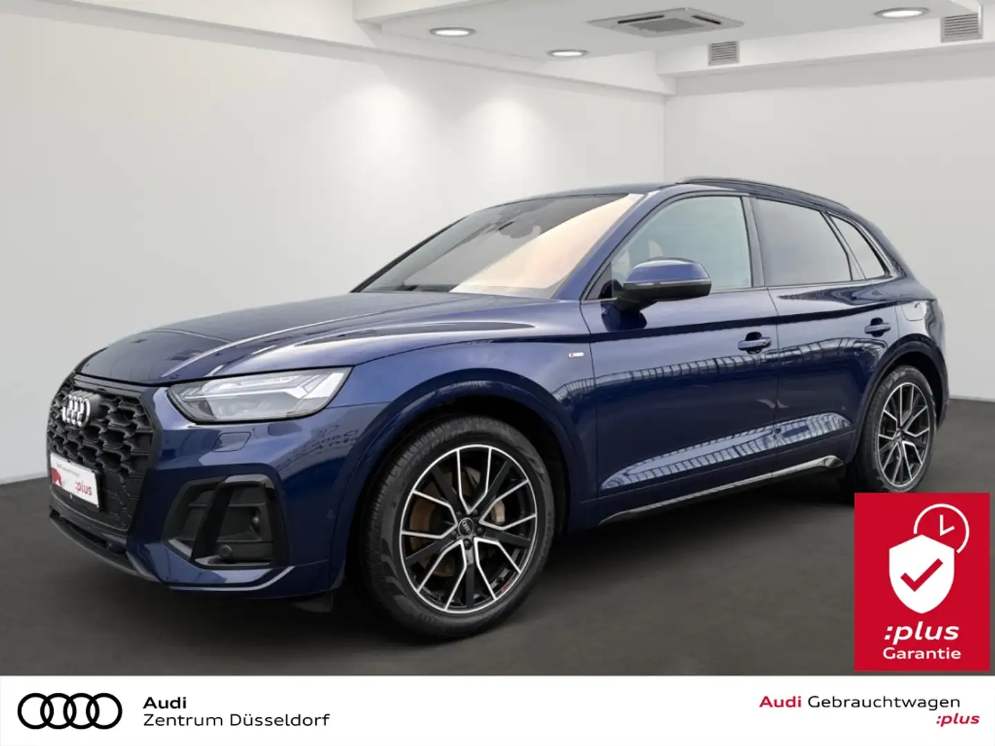 Audi Q5 S line 55 TFSI e quattro PANO MATRIX AHK HUD Blau - 1