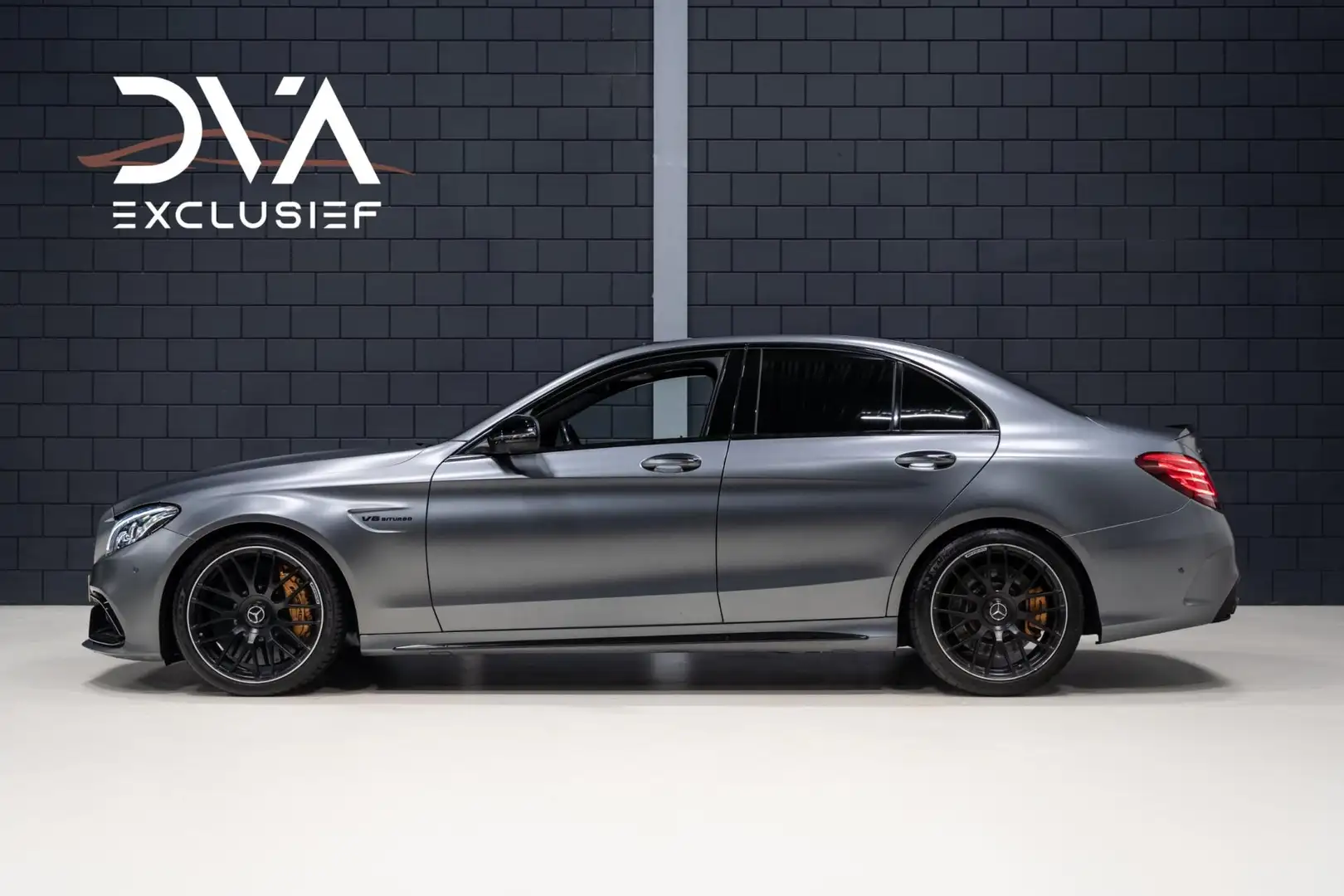 Mercedes-Benz C 63 AMG S PPF / full dealer serviced Grijs - 2