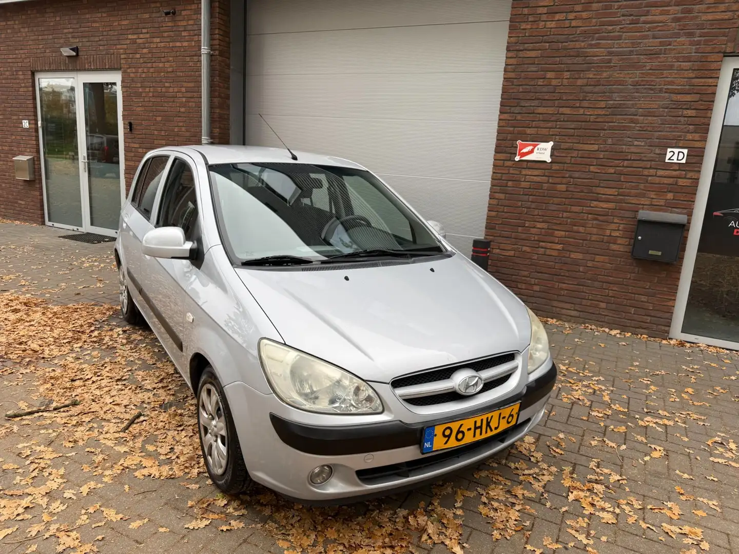 Hyundai Getz 1.4i Active Cool|AIRCO|NIEUWE APK Gris - 2