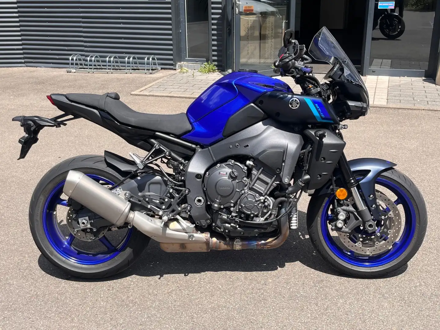 Yamaha MT-10 1.HAND* TÜV NEU* Scheibe* TOP* Blu/Azzurro - 2