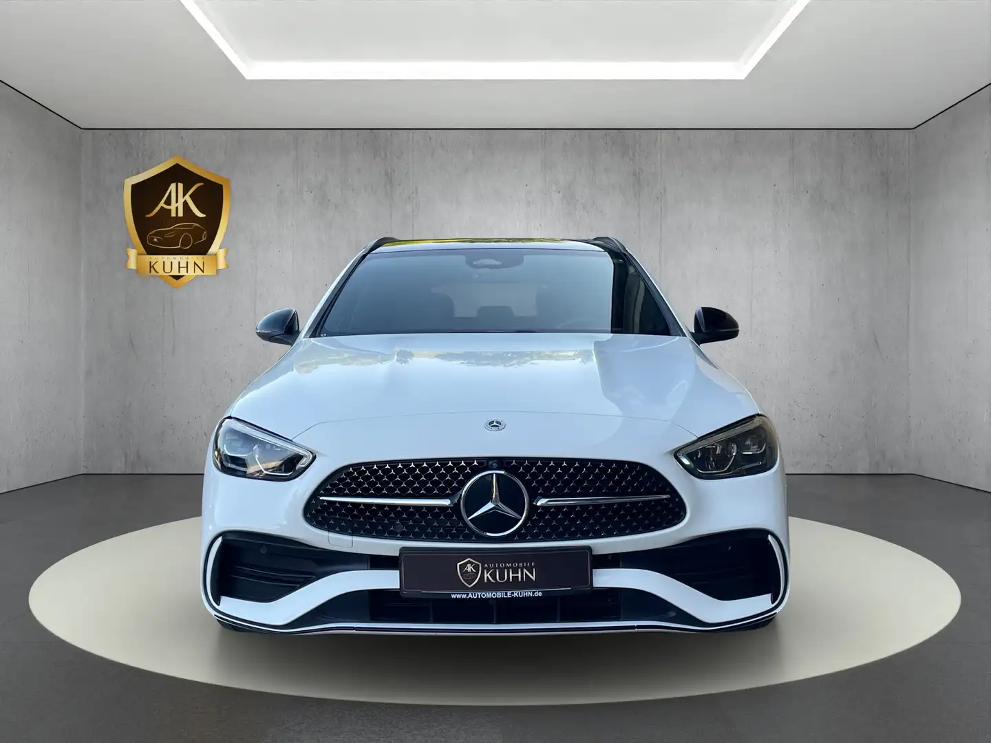 Mercedes-Benz C 200 T*AMG LINE*NIGHT*9GANG*360°KAMERA*MBUX* Weiß - 2
