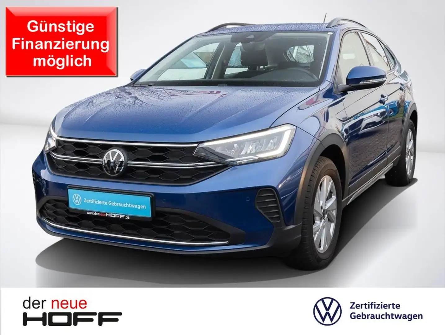 Volkswagen Taigo Life 1.0 TSI DSG Kamera LED Navi Ganzjahresr. Blau - 1
