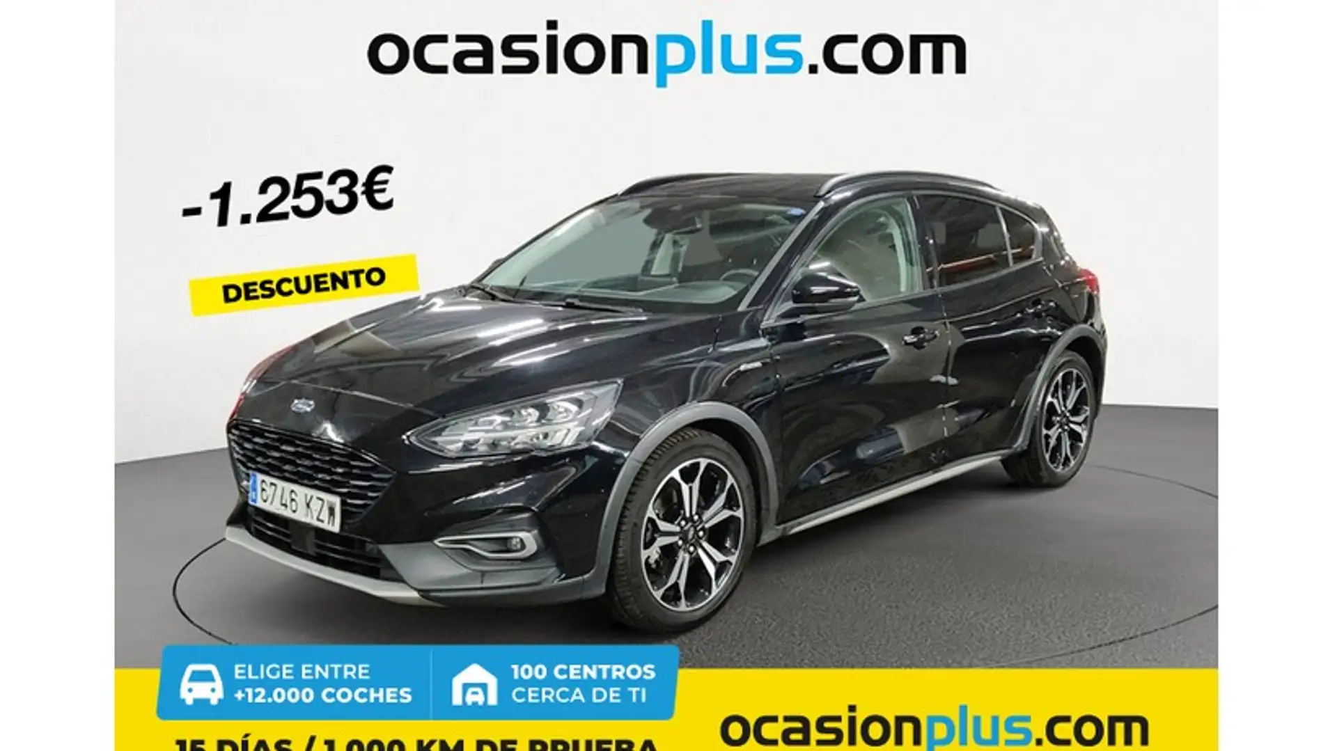 Ford Focus 1.0 Ecoboost Active Aut. 125 Negro - 1