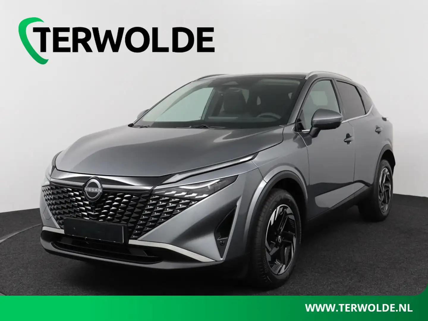 Nissan Qashqai 1.3 MHEV Xtronic N-Connecta | Airco | Adaptieve Cr Grijs - 1