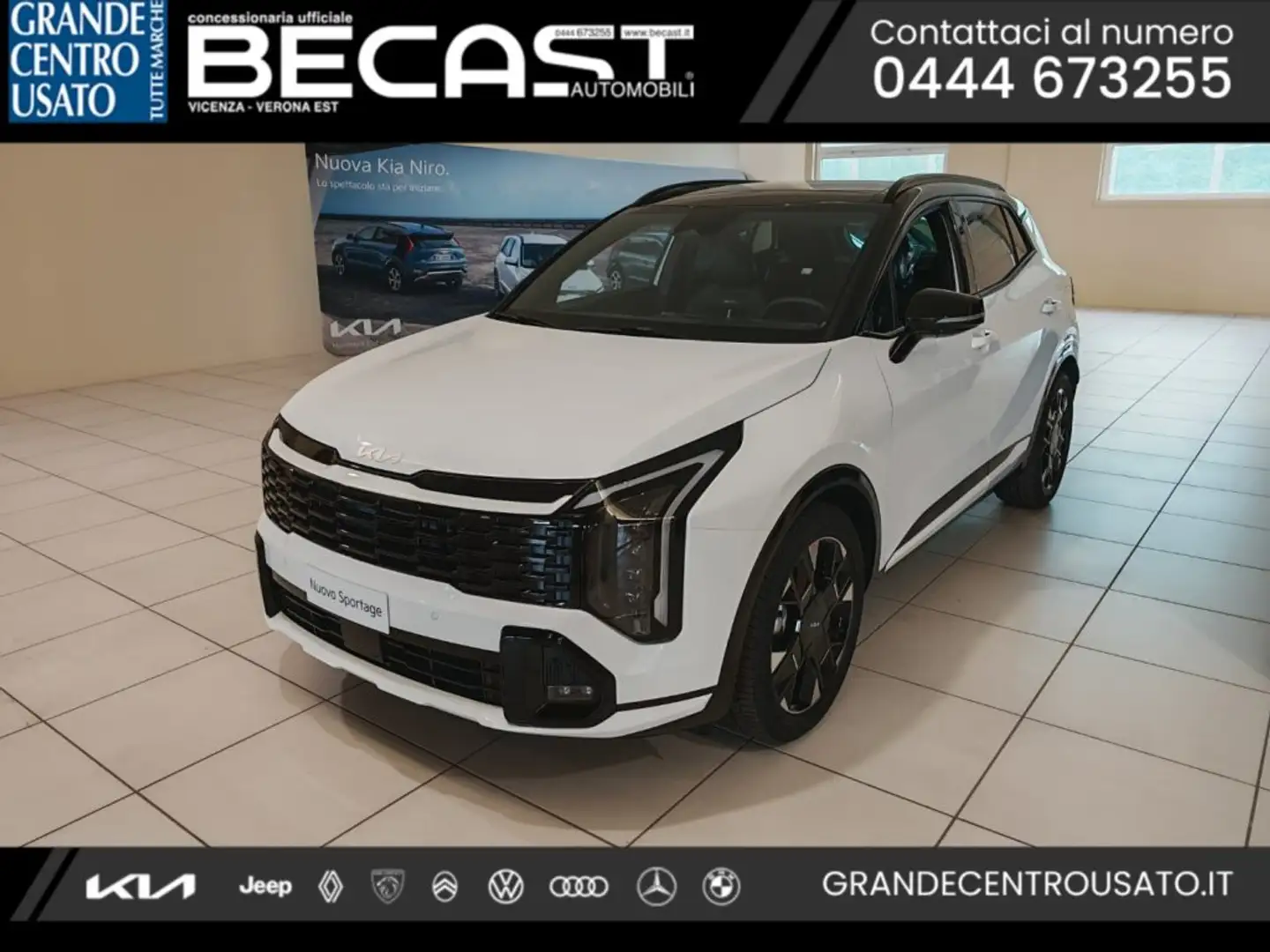 Kia Sportage 1.6 CRDi MHEV DCT GT-line PE - PRONTA CONSEGNA Alb - 1
