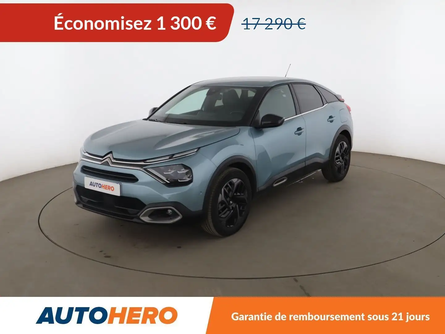 Citroen C4 1.2 PureTech Shine EAT8 Bleu - 1