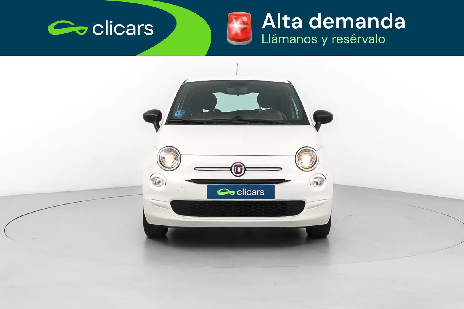 Fiat 500 1.0 Hybrid Monotrim 52kW Blanco - 2