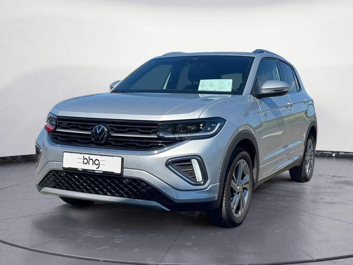 Volkswagen T-Cross 1.5 TSI DSG R-Line SHZ PDC ACC KAMERA IQ Silber - 2