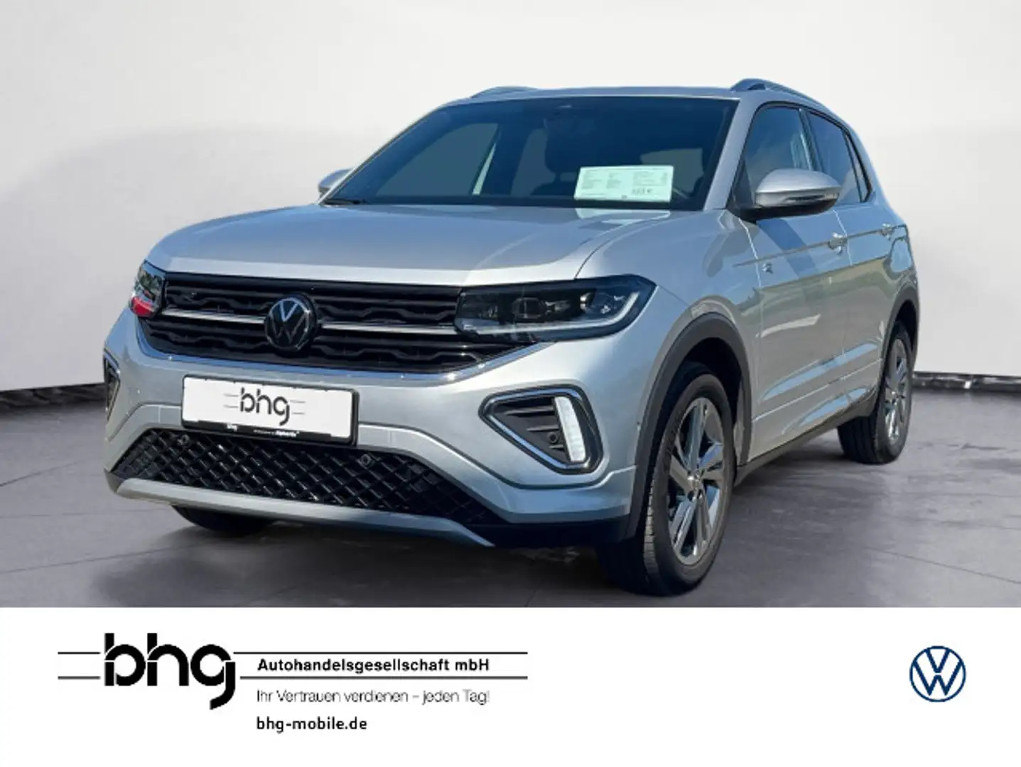 Volkswagen T-Cross 1.5 TSI DSG R-Line SHZ PDC ACC KAMERA IQ Silber - 1