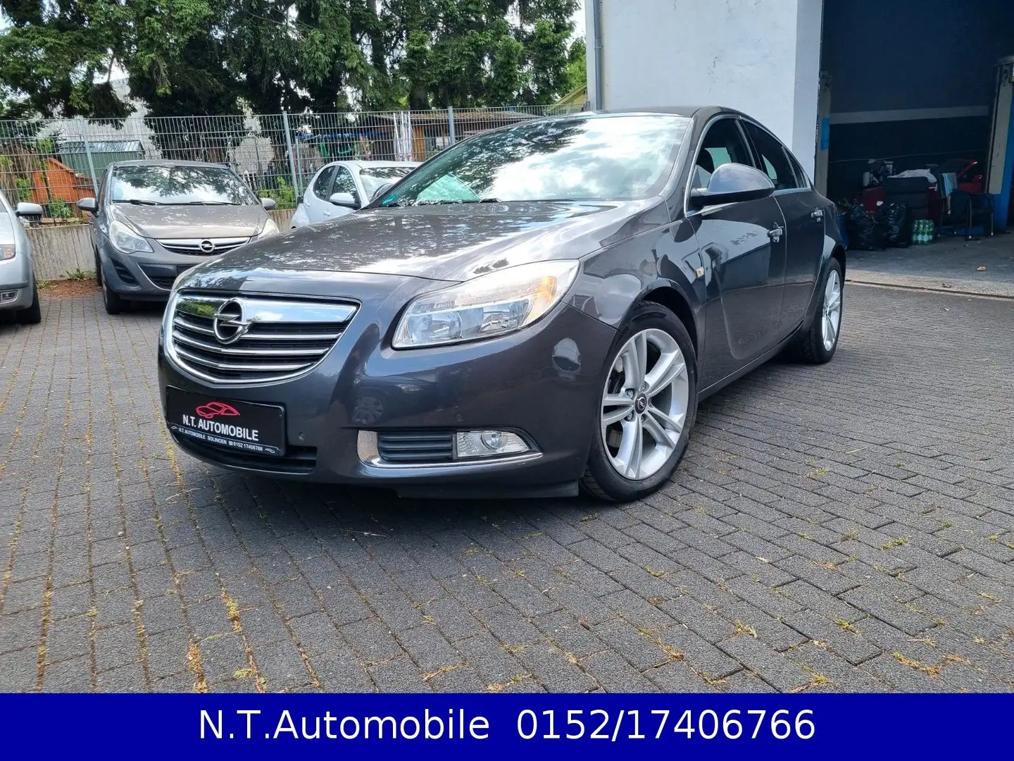 Opel Insignia A Lim.Sport*2.0CDTI*AUT*NAVI*SCHECKHEFT Szürke - 1
