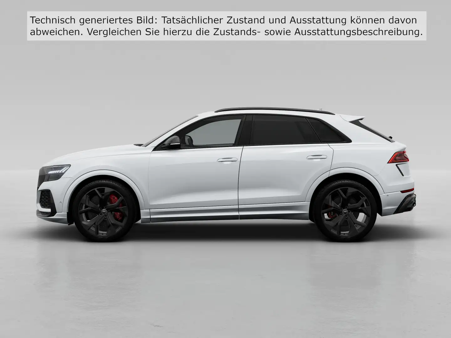 Audi RS Q8 quattro Mtrx.HUD,Keramik,Pano,AHK,Standhz. Weiß - 2