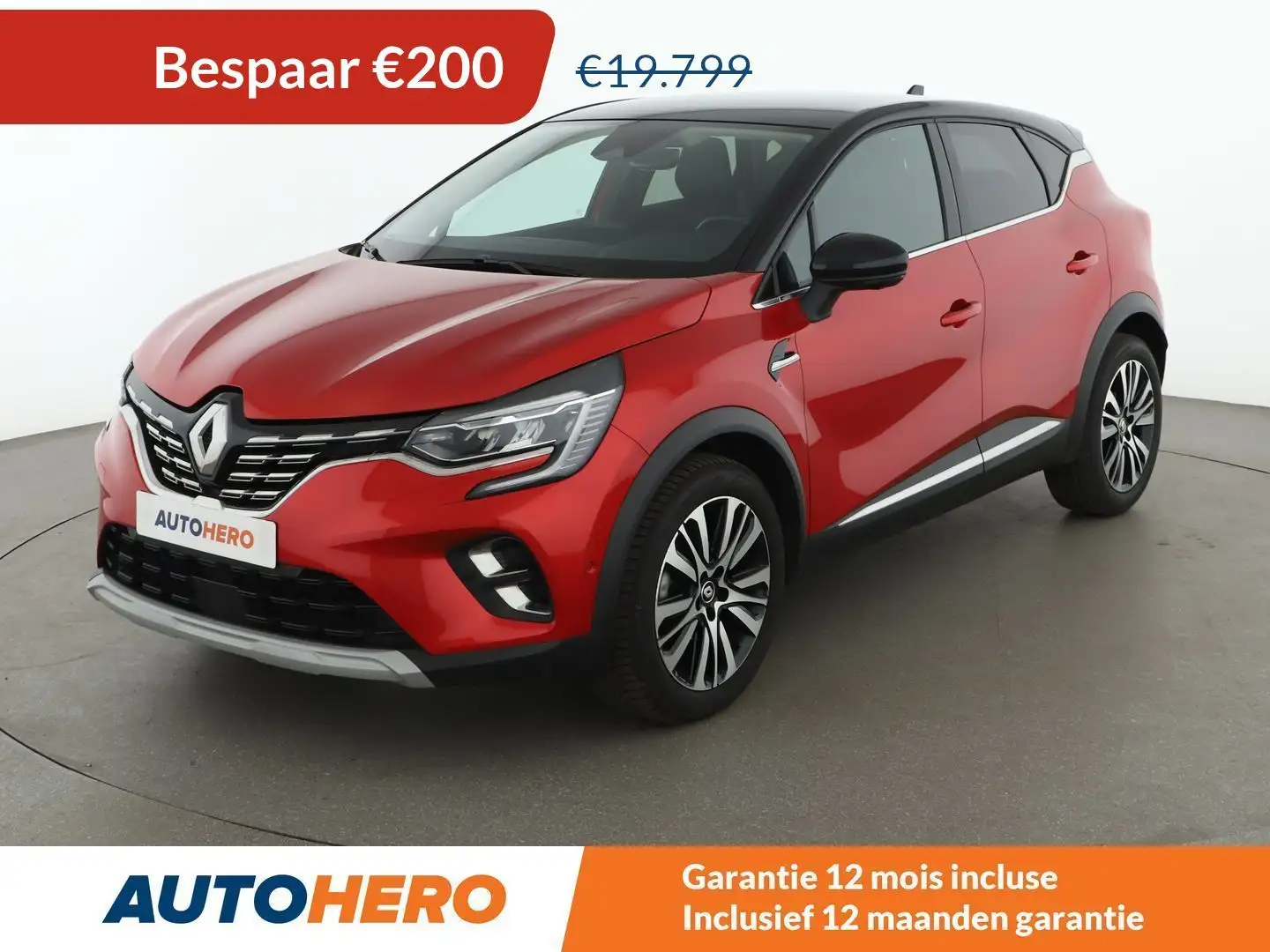Renault Captur 1.3 TCe Mild-Hybrid Intens Rouge - 1