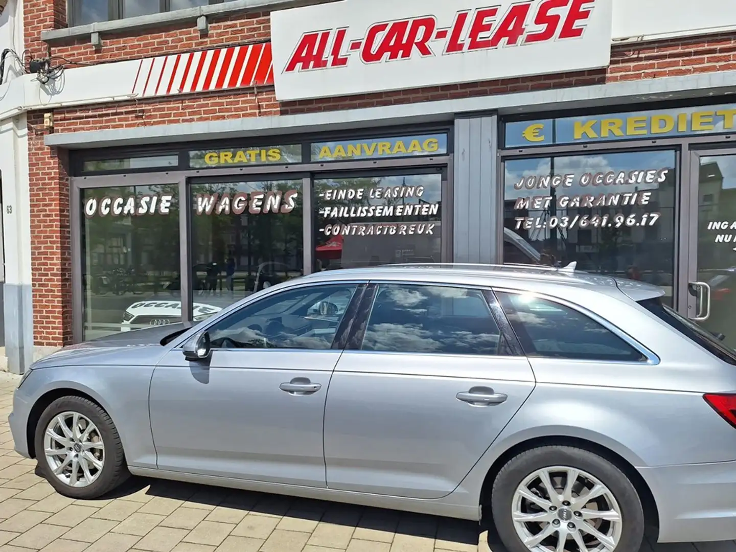 Audi A4 Avant 40 TDI Business Pluspack+Sport/+4winterb. / Grijs - 1