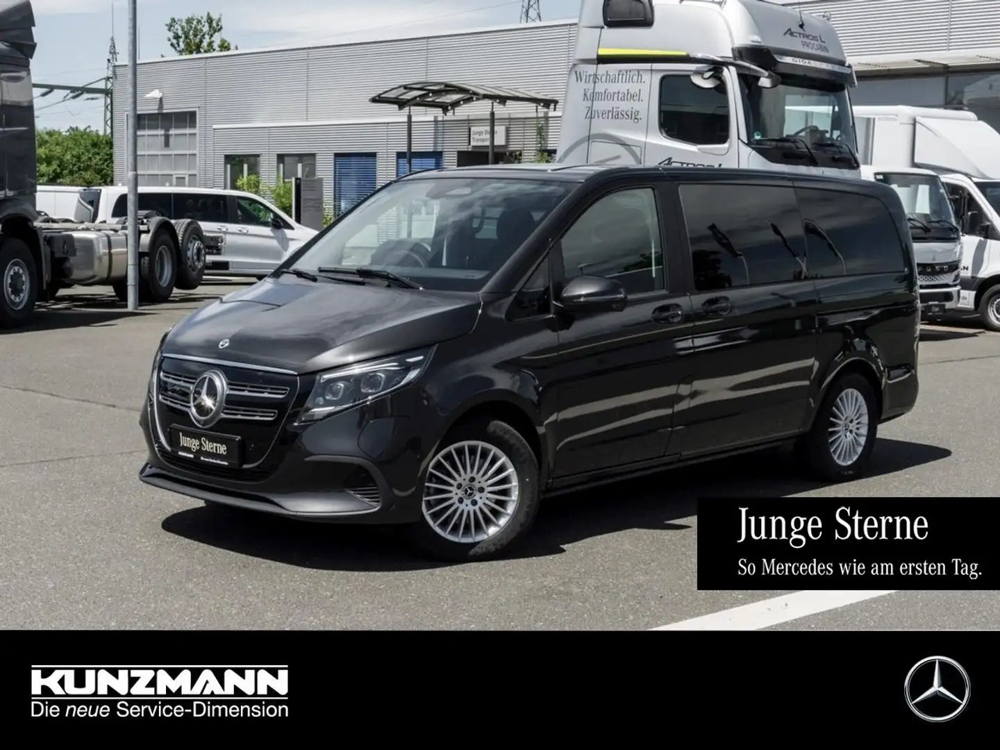 Mercedes-Benz EQV 300 Lang MBUXNavi Distronic Easy-Pack 360° Grau - 1