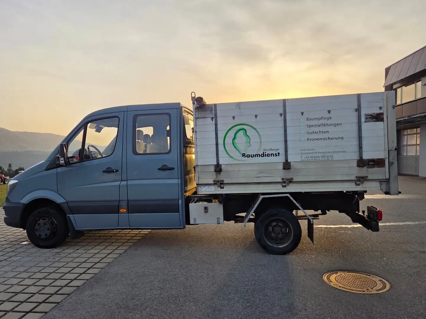 Mercedes-Benz Sprinter 3,5-t, DreiseitenKIPPER Mwst ausweisbar Grau - 2