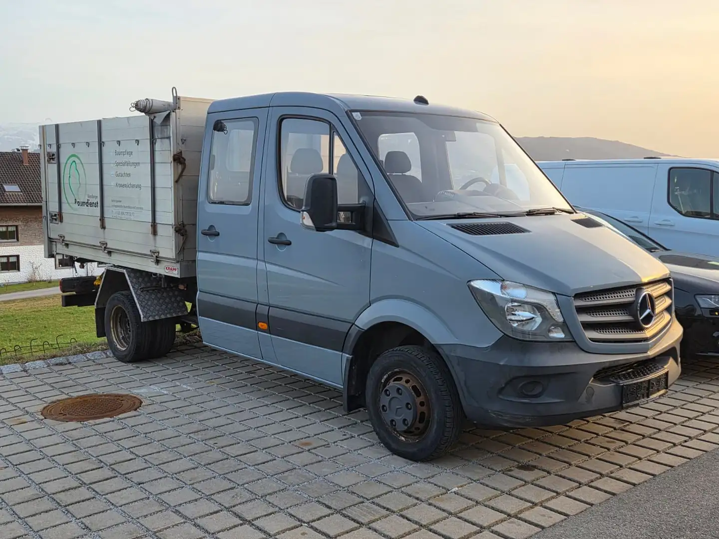 Mercedes-Benz Sprinter 3,5-t, DreiseitenKIPPER Mwst ausweisbar Grau - 1