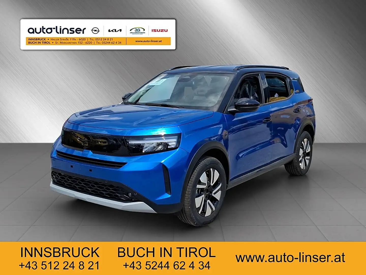 Opel Frontera 1.2 DI MHEV GS Aut. 7-Sitzer Blau - 1