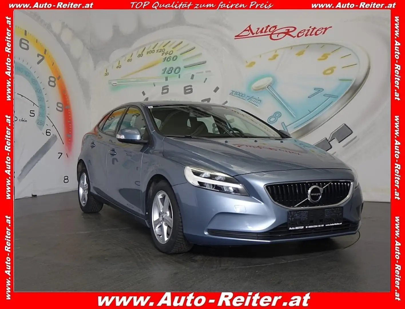 Volvo V40 T2 Kinetic *LED, KLIMA* Blau - 1