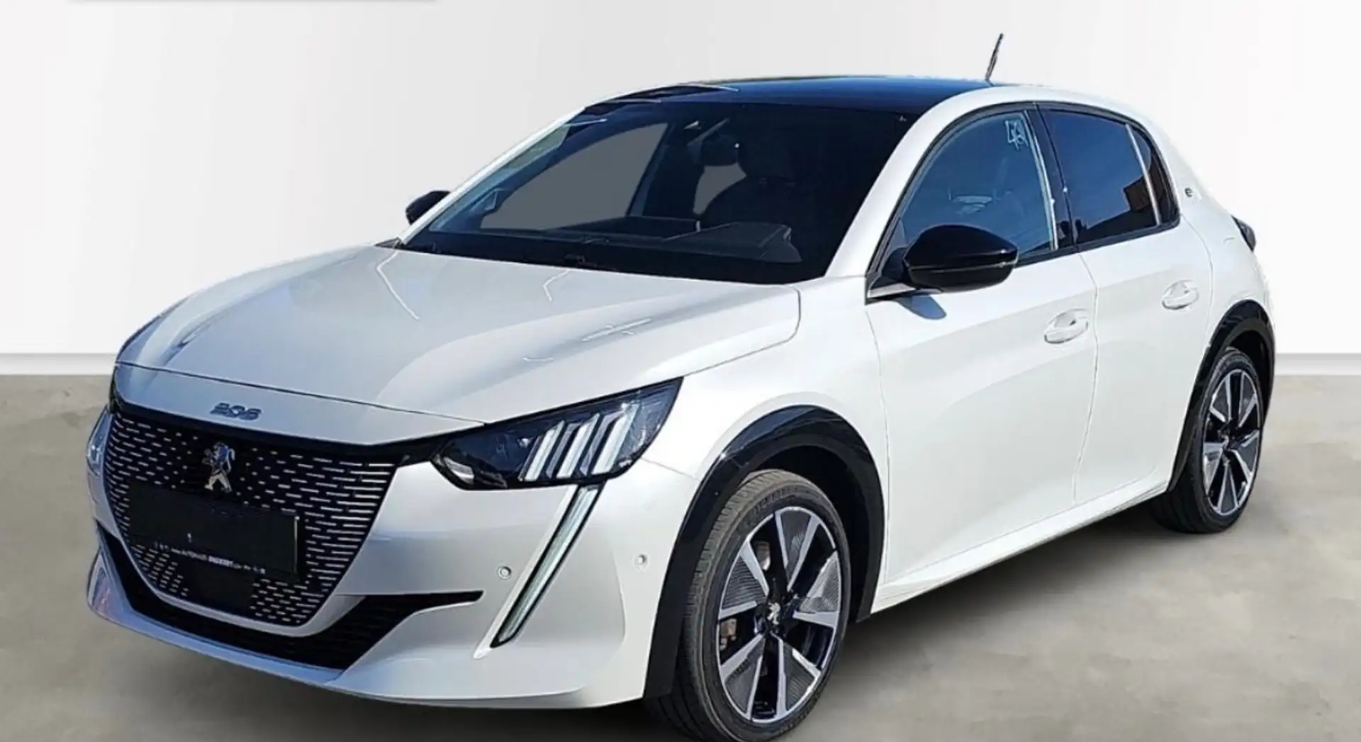 Peugeot e-208 208 Elektromotor 136 GT Pack Weiß - 1