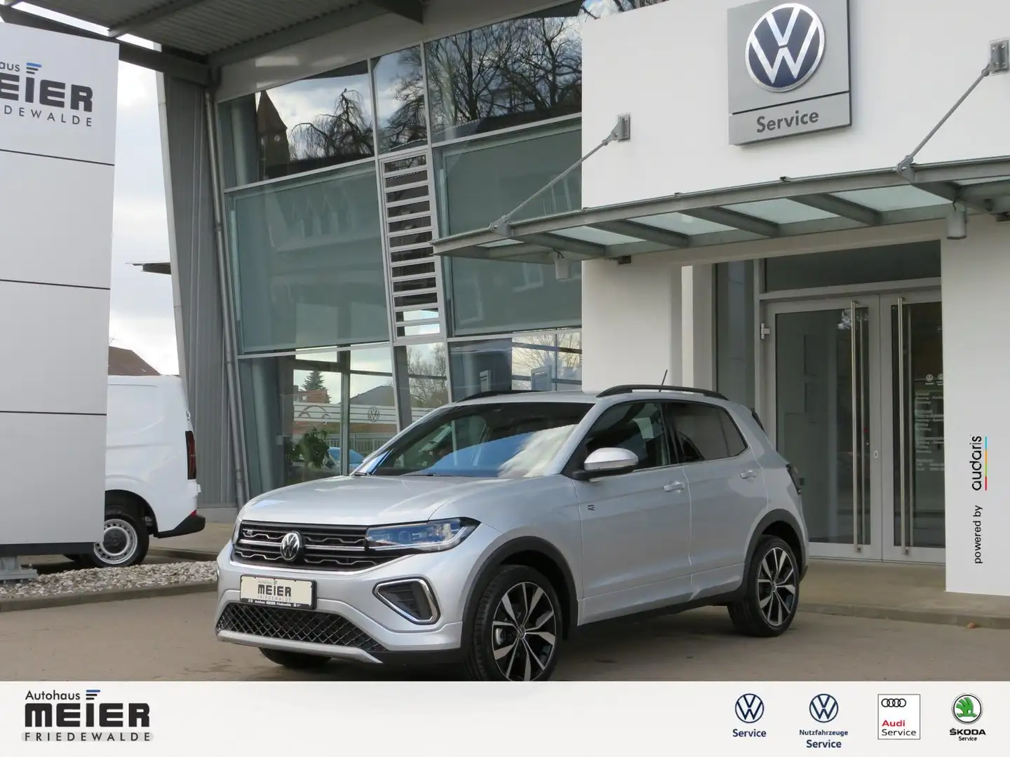 Volkswagen T-Cross 1.5TSI R-Line Navi AHK IQ Matrix ACC Silber - 1