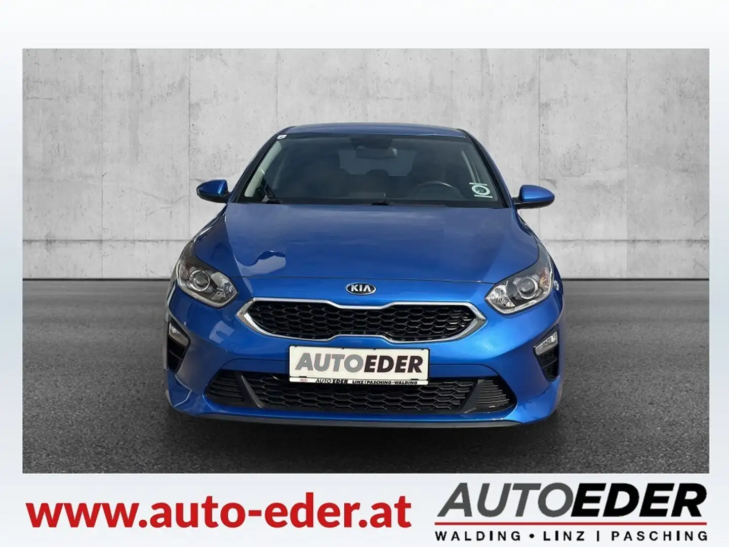 Kia Ceed / cee'd ceed 1,4 MPI GPF Titan Blau - 2