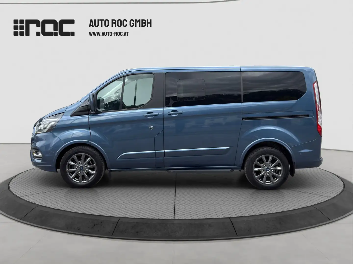 Ford Tourneo Custom 2.0 TDCi 320 L1 Titanium X AHK/Zusatzheizung/Kame Blau - 2