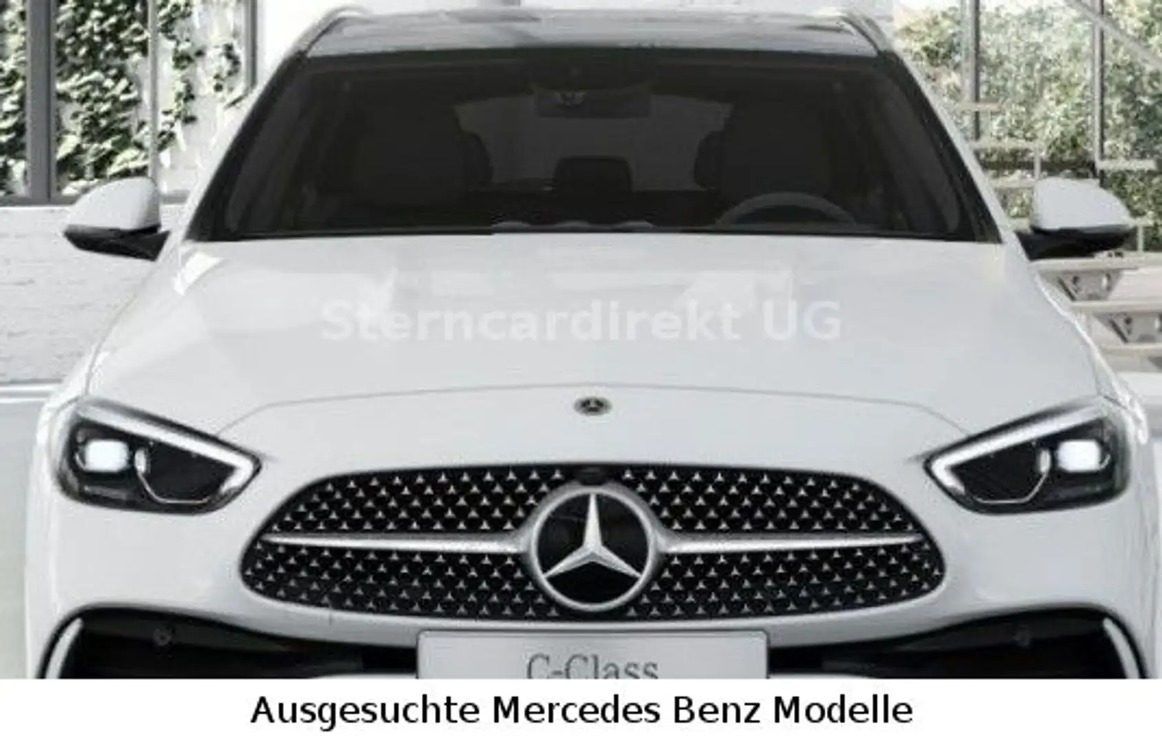 Mercedes-Benz C 300 e T AMG PANO AHK MBUX RFK LED TWA SPUR Blanc - 1