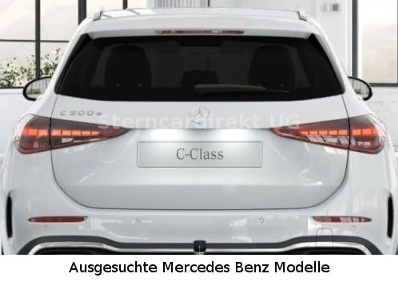 Mercedes-Benz C 300 e T AMG PANO AHK MBUX RFK LED TWA SPUR Blanc - 2