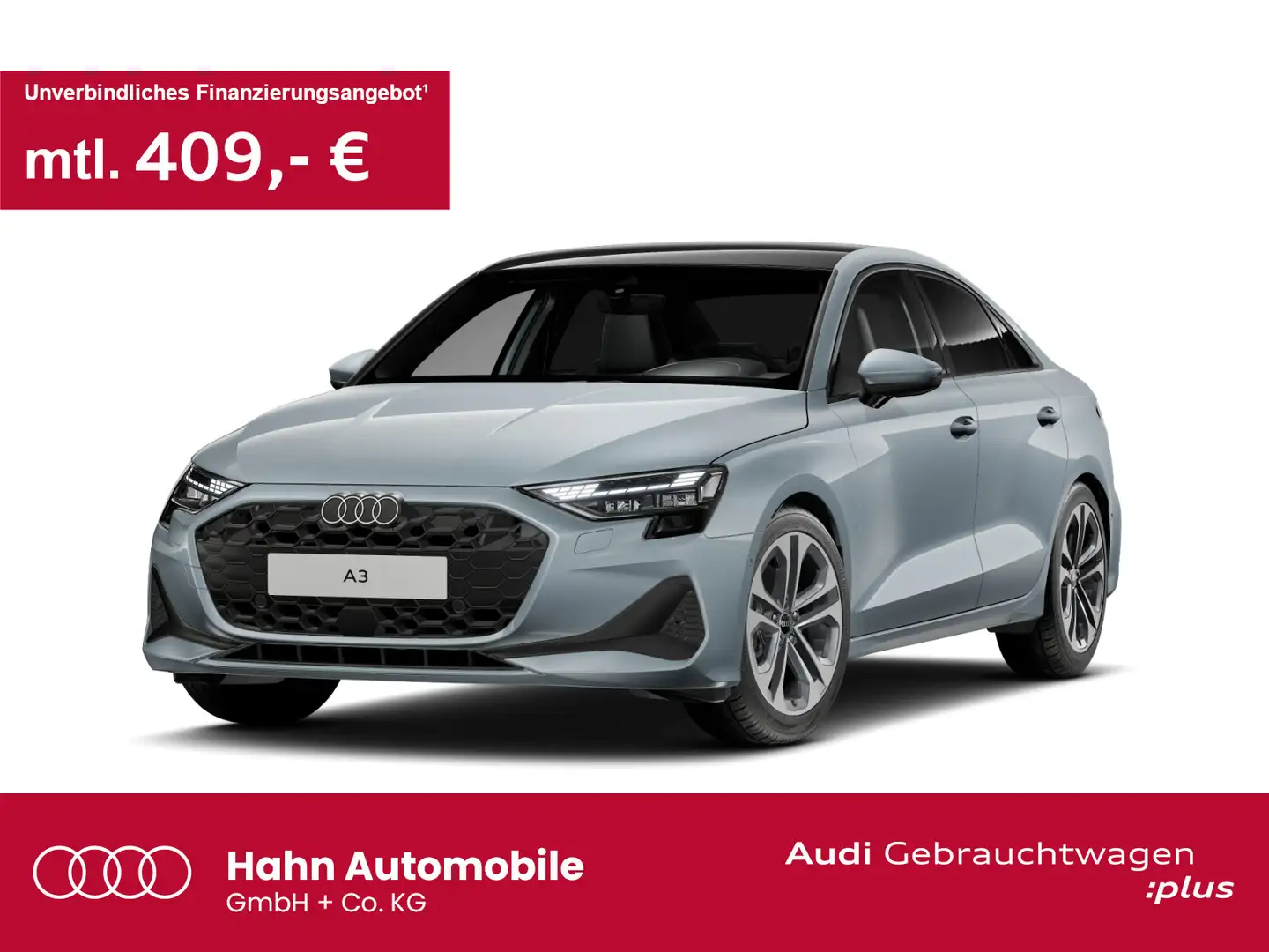 Audi A3 30TFSI S Line Cam LED Navi Virtual Grau - 1