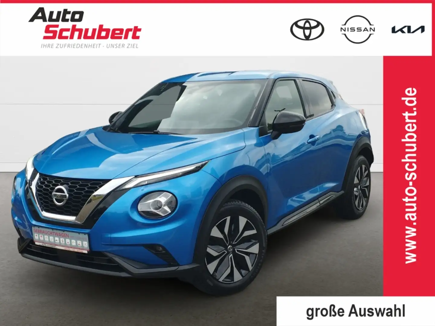Nissan Juke N-Connecta 1.0 DIG-T 117 6 MT LED Apple CarPlay An Blu/Azzurro - 1
